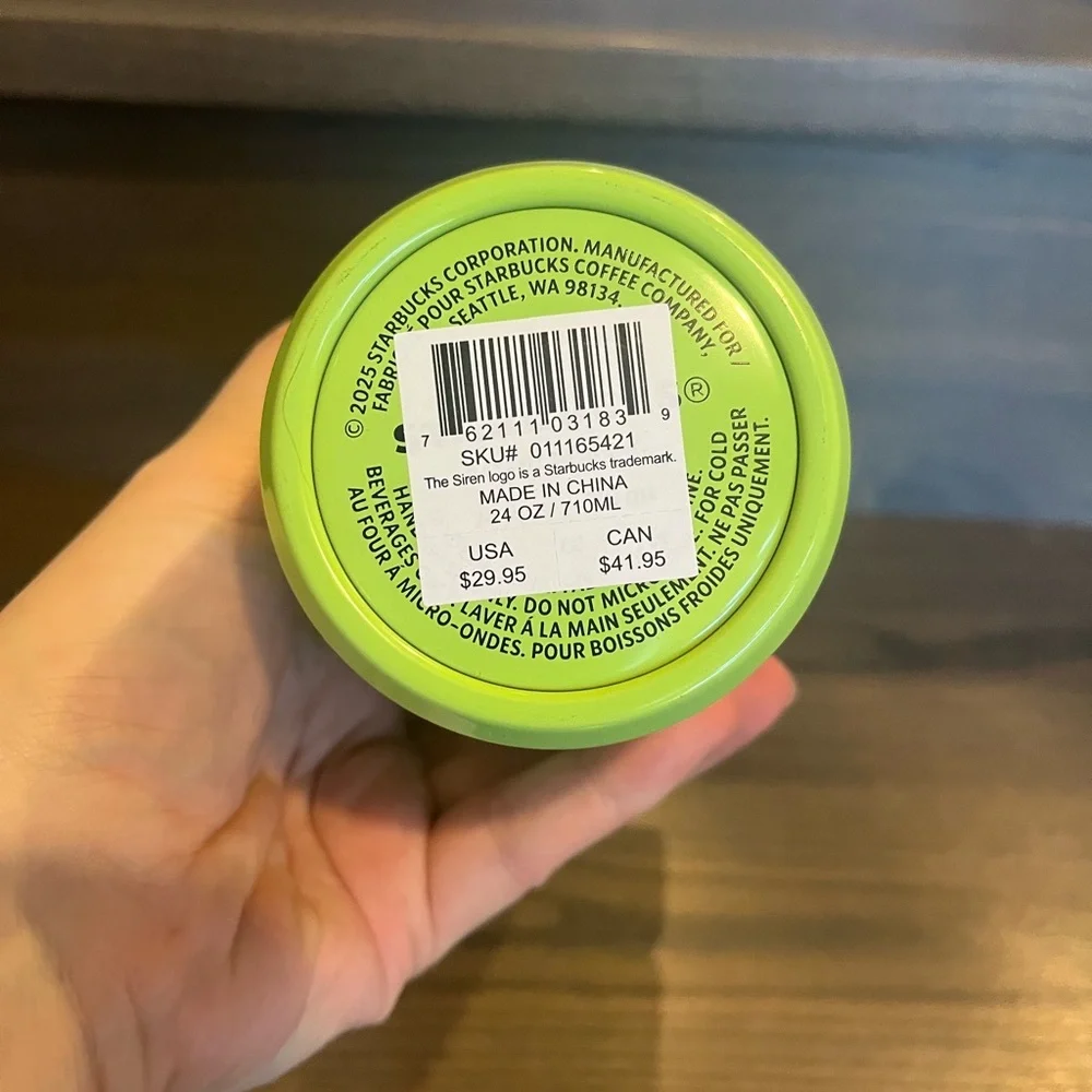 Starbucks Vacuum Insulated Cold Cup 24 oz